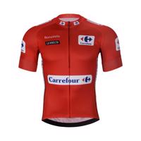 BONAVELO Cyklistický dres s krátkým rukávem - LA VUELTA - červená S