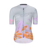 RIVANELLE BY HOLOKOLO Cyklistický dres s krátkým rukávem - SPIRIT - šedá/vícebarevná M