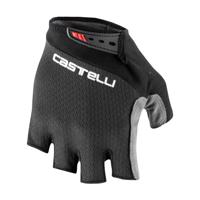 CASTELLI Cyklistické rukavice krátkoprsté - ENTRATA V - černá