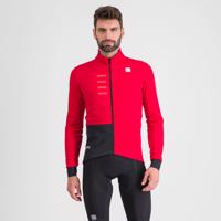 SPORTFUL Cyklistická zateplená bunda - TEMPO - červená 2XL