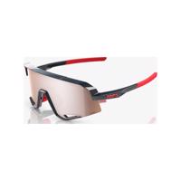 100% SPEEDLAB Cyklistické brýle - SLENDALE - antracitová/červená