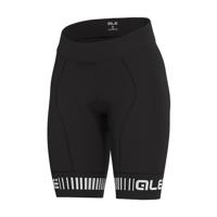 ALÉ Cyklistické kalhoty krátké bez laclu - STRADA LADY - bílá/černá S