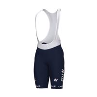 ALÉ Cyklistické kalhoty krátké s laclem - GROUPAMA FDJ 2023 - modrá 4XL