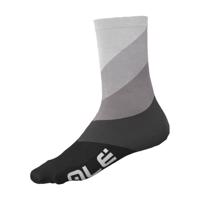 ALÉ Cyklistické ponožky klasické - DIAGONAL DIGITOPRESS - šedá 40-43