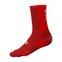 ALÉ Cyklistické ponožky klasické - PROOF - červená 36-39