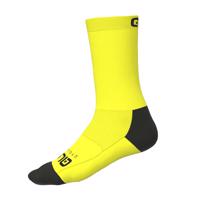 ALÉ Cyklistické ponožky klasické - TEAM  - žlutá L