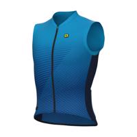 ALÉ Cyklistický dres bez rukávů - MODULAR PR-E - světle modrá XL