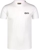 Bílé pánské tričko z organické bavlny SAILBOARD NBSMT7829_BLA