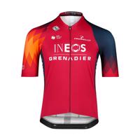 BIORACER Cyklistický dres s krátkým rukávem - INEOS GRENADIERS 2023 ICON RACE - červená/modrá XL
