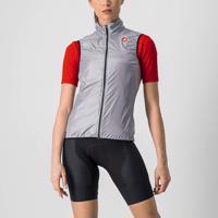 CASTELLI Cyklistická vesta - ARIA LADY - stříbrná XL