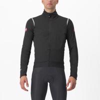 CASTELLI Cyklistická zateplená bunda - ALPHA DOPPIO RoS - černá XL