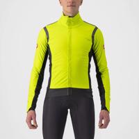 CASTELLI Cyklistická zateplená bunda - ALPHA RoS 2 - žlutá L