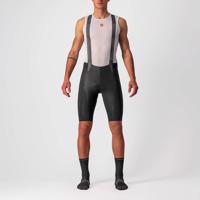 CASTELLI Cyklistické kalhoty krátké s laclem - FREE AERO RC - černá 3XL