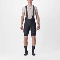 CASTELLI Cyklistické kalhoty krátké s laclem - UNLIMITED CARGO - černá S