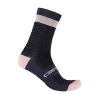 CASTELLI Cyklistické ponožky klasické - ALPHA W 15 - černá S-M