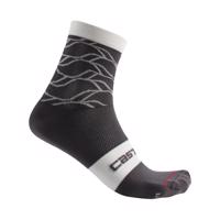 CASTELLI Cyklistické ponožky klasické - CLIMBER'S 3.0 - šedá
