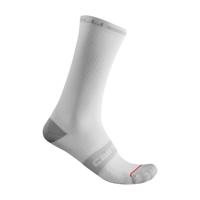 CASTELLI Cyklistické ponožky klasické - SUPERLEGGERA T 18 - bílá L-XL