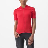 CASTELLI Cyklistický dres s krátkým rukávem - ANIMA - červená S