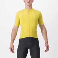CASTELLI Cyklistický dres s krátkým rukávem - CLASSIFICA - žlutá L