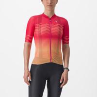 CASTELLI Cyklistický dres s krátkým rukávem - CLIMBER'S 2.0 W - červená
