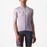 CASTELLI Cyklistický dres s krátkým rukávem - DIMENSIONE - fialová XL