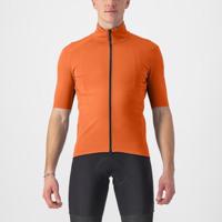 CASTELLI Cyklistický dres s krátkým rukávem - PERFETTO RoS 2 WIND - oranžová M