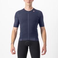 CASTELLI Cyklistický dres s krátkým rukávem - PREMIO BLACK - modrá XL