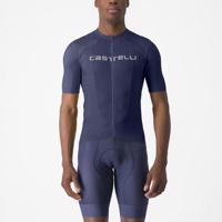 CASTELLI Cyklistický dres s krátkým rukávem - PROLOGO LITE - modrá 2XL