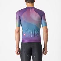 CASTELLI Cyklistický dres s krátkým rukávem - R-A/D - fialová L