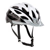 Cyklistická helma NILS Extreme MTW210 černo-bílá