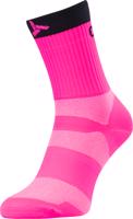 Cyklistické ponožky Silvini Orato UA1660 pink-charcoal