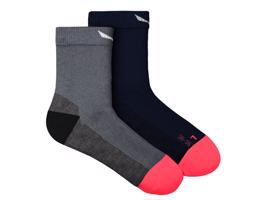 Dámské ponožky Salewa Mountain Trainer Merino Quarter 69031-0621 medium grey