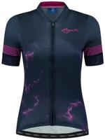 Dámský cyklistický dres Rogelli Marble modro/růžový