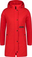 Dámský zimní kabát NORDBLANC MYSTIQUE červený NBWJL7943_MOC