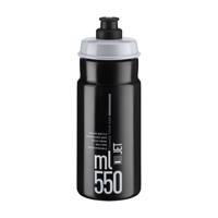 ELITE Cyklistická láhev na vodu - JET 550 - černá/šedá