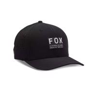 FOX Cyklistická čepice - NON STOP TECH FLEXFIT - černá L-XL