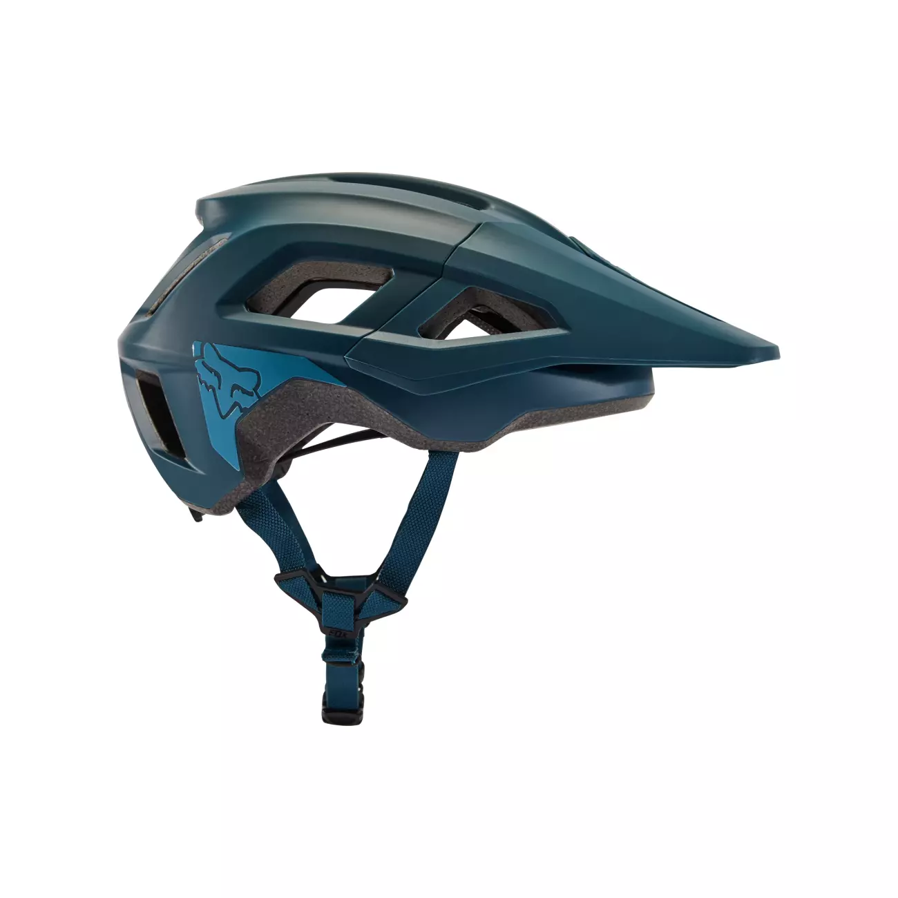 FOX Cyklistická přilba - MAINFRAME TRVRS CE - modrá (59–63 cm)