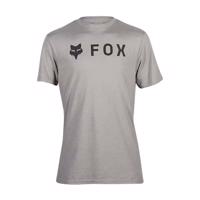 FOX Cyklistické triko s krátkým rukávem - ABSOLUTE PREMIUM - šedá S