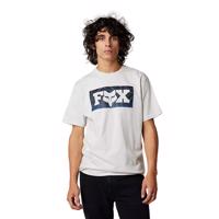 FOX Cyklistické triko s krátkým rukávem - NUKLR PREMIUM - šedá XL