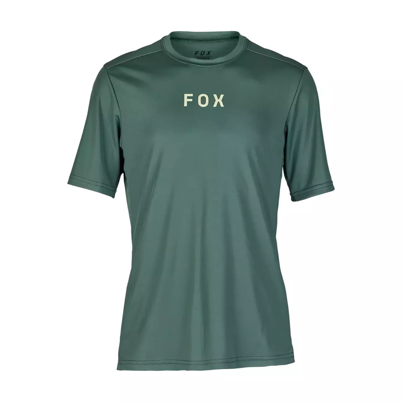 FOX Cyklistický dres s krátkým rukávem - RANGER MOTH - zelená S