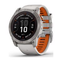 GARMIN chytré hodinky - FENIX 7X PRO SAPPHIRE SOLAR - šedá/oranžová