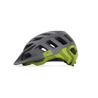 GIRO Cyklistická přilba - RADIX - černá/světle zelená (55–59 cm)