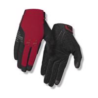 GIRO Cyklistické rukavice dlouhoprsté - HAVOC - červená XL