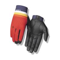 GIRO Cyklistické rukavice dlouhoprsté - RIVET CS - modrá/červená