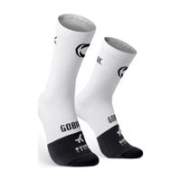 GOBIK Cyklistické ponožky klasické - LIGHTWEIGHT 2.0 INEOS GRENADIERS 2024 - bílá M