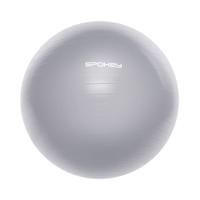 Gymnastický míč Spokey FITBALL III 65 cm včetně pumpičky šedý