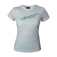 HAVEN Cyklistický dres s krátkým rukávem - AMAZON SHORT - bílá/zelená 2XL