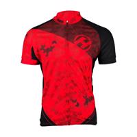 HAVEN Cyklistický dres s krátkým rukávem - SINGLETRAIL NEO - červená L