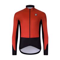 HOLOKOLO Cyklistická zateplená bunda - CLASSIC - černá/červená 3XL