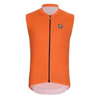 HOLOKOLO Cyklistický dres bez rukávů - AIRFLOW - oranžová S